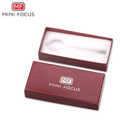 MINI FOCUS Boîte à montre de style professionnel en alliage de haute qualité avec bracelet en cuir, cadran en verre et aiguilles, coffret cadeau original