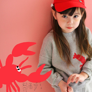 Sudaderas Vintage con Estampado de Langosta Roja para Niños, de un Fabricante de Ropa en China - Product Image 3