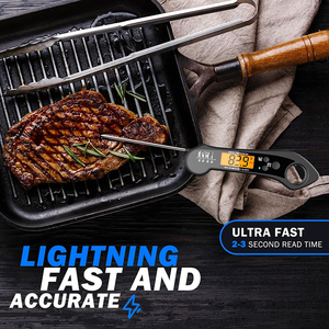 Водонепроницаемый мгновенное чтение для приготовления пищи цифровой гриль кухонный термометр для мяса - Product Image 3