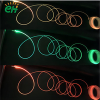 Luz de Fibra Óptica LED de 20m de Distancia de Transmisión de Luz, con Iluminación Lateral, para Hoteles, Bares, Cortinas de Agua, Alfombras, Minas, Aeropuertos, Iluminación de Seguridad