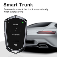 Clé de voiture LCD haut de gamme, adaptée aux modèles d'origine avec démarrage à un bouton, ajoute l'accès sans clé et le contrôle tactile