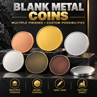 Pièces de défi vierges personnalisables 40mm 50mm, double placage, gravure laser, impression UV, artisanat métallique, vente en gros de pièces vierges