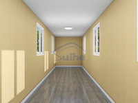Casa contenedor de 40 pies Casa prefabricada de lujo Casa contenedor prefabricada expandible