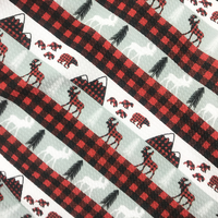 Tissu tricoté personnalisé en maille Liverpool à impression numérique sans MOQ pour bandeaux et robes