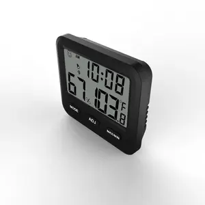 CH-916 MIN/Record di MAX Termometro Digitale Hygro-Termometro Con Allarme Termometro Calendario Digitale Orologio Da Parete