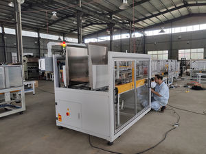 Optionale Heißschmelz-Leimgehäuse-Öffnungs maschine/Karton auf richter mit Boden versiegelung - Product Image 5