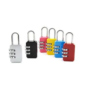 여행 가방을 위한 안전한 아연 합금 3 손가락 조합 자물쇠를 위한 유행 체육관 조합 자물쇠