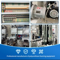 Machine de moulage automatique à haute pression pour la fabrication de sièges de camion en polyuréthane auto-moulant, avec contrôle PLC et cadre de moule
