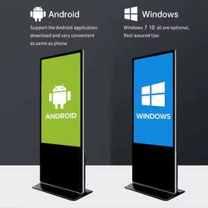 ネットワーク広告用フロアスタンド型トーテムスクリーン デジタルサイネージ 55インチ 4K <span class=keywords><strong>LCD</strong></span>タッチスクリーン 室内用 <span class=keywords><strong>Android</strong></span> 13内蔵 Wi-Fi搭載 - Product Image 3