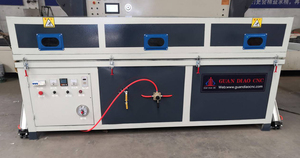 Máquina Laminadora al Vacío CNC Automática <span class=keywords><strong>Samet</strong></span> con Tapa Abatible y Calentamiento Instantáneo para Película de PVC, para Laminación de Paneles de Puertas de Acrílico y Madera - Product Image 6