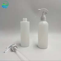 Bouteille pulvérisateur vide en PET de 200 ml avec capuchon pulvérisateur doré pour jardin, cheveux, produits chimiques et nettoyage