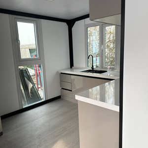 Contenedor de Acero Ignífugo de Ensamblaje Rápido LCL, Casa Contenedor Desmontable de Montaje Rápido con Diseño Moderno de Mediados de Siglo para Uso en Oficinas - Product Image 5