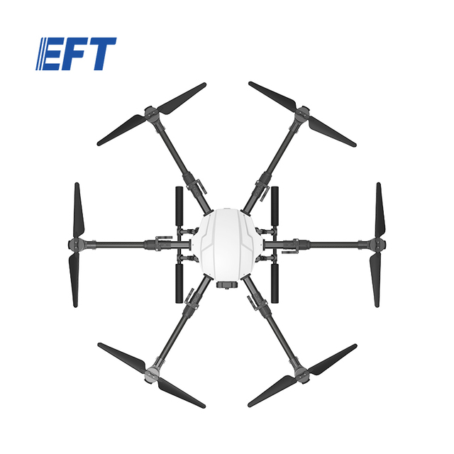 EFT Waterproof Carbon Fiber Foldable Drone Frame E610P PNP 10KG Payload Lift Hexacopter for Mapping Inspection Drone Customize
