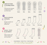 Chaussettes de yoga et de Pilates respirantes antibactériennes pour femmes, antidérapantes, pour le fitness, les sports d'intérieur et l'entraînement, avec logo personnalisé