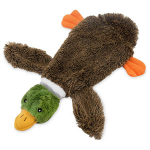 Jouet pour chien interactif et durable en tissu, écologique, à mâcher, couineur, en forme de canard sauvage, vente chaude en usine - Product Image 4