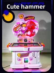 Commercial Indoor Kid-Friendly Entertainment Cute Coin-Operated Hammer Game Machine Metal Wooden Design for Shops & Stalls - Product Image 6
