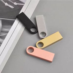 Memorias USB 2.0 Metálicas Promocionales al por Mayor, 8GB 16GB 32GB 64GB 128GB, para Caja de Regalo, Impresión Personalizada con Logotipo OEM - Product Image 1