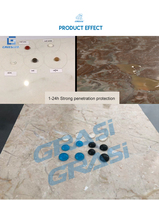 Scellant au quartz Mfr, huile pénétrante résistante aux taches, protecteur invisible pour comptoirs de cuisine et plans de toilette WH6989