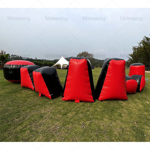 Crazy Outdoor Interactive Inflatable Obstacle Air Bunkers CS Shoot Sport <b>Paintball</b> Air Inflatable <b>Paintball</b> Air Bunkers Bunker T - Product Image 3