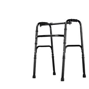 อุปกรณ์ช่วยเดินแบบสี่ขา พร้อมราวจับกันลื่น แกนโลหะ สำหรับใช้งานกลางแจ้ง ช่วยพยุงเดินได้อย่างมั่นคง พร้อมปลายยาง - Product Image 1