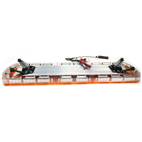 Barre de feux de circulation de 47 pouces LED étanche IP67 Combo Beam Warning Light Rouge Bleu Vert Ambre Blanc