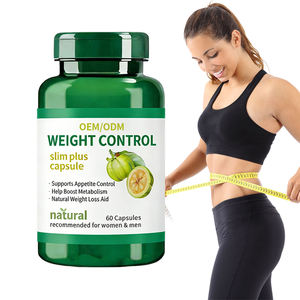 Cápsulas de Suplemento Natural de Garcinia Cambogia para el Control del Metabolismo y la Pérdida de Peso, Supresor del Apetito, Quemador de Grasa, Adelgazante Personalizado - Product Image 1