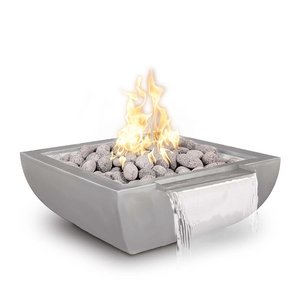 Calentador de piscina decorativo de acero Corten, cuenco de <span class=keywords><strong>agua</strong></span> a gas para piscinas con función redonda de <span class=keywords><strong>fuego</strong></span> y <span class=keywords><strong>agua</strong></span> - Product Image 5