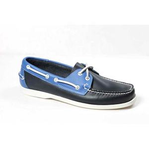 Mocassins de conduite pour hommes en <span class=keywords><strong>cuir</strong></span> véritable, style rétro, à lacets, souples et décontractés, à plateforme, multicolores, type chaussures bateau - Product Image 1