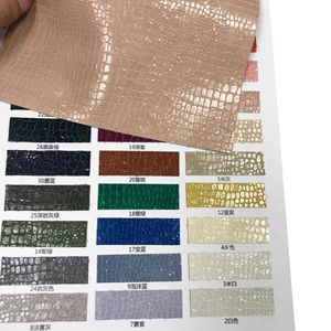 Cuir PU à motif crocodile Takayuki, texture gaufrée 0,68-0,7 mm, pour meubles et vêtements - Product Image 4