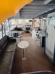 Pontón de Aluminio de 34 pies en Oferta, Barco Familiar de Dos Pisos con Tobogán Acuático - Product Image 5