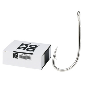 Ami da Pesca Baitholder a Gambo Lungo Beak con Scatola, Ami Offset Porta Esca Jig con 2 Ardiglioni Ferma Esca - Product Image 1