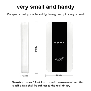 Tùy chỉnh LTE M10 4G LTE Wifi <span class=keywords><strong>Router</strong></span> với Sim thẻ tường lửa 3000mAh pin-xách tay sử dụng ngoài trời - Product Image 2