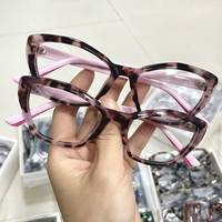 Montures de lunettes surdimensionnées en acétate épais, verres pleine monture, unisexe, styles variés, en stock, lunettes tendance à la mode, vente chaude