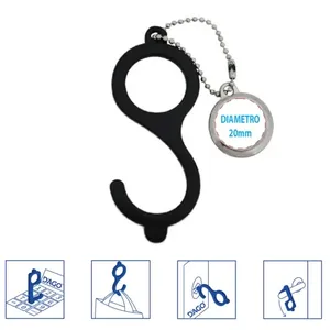 Llavero PCE11FCOV antimicrobiano, gadgets personalizados - Product Image 1