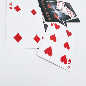 Movimiento de cartas: 4 se convierte en 6, 6 se convierte en 8 (trucos de magia con cartas Kingmagic, espectáculo de talentos con cambio de puntos en cartas de juego) - Product Image 2