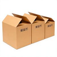 Boîtes en carton ondulé RSC recyclables et personnalisables avec logo, fermeture magnétique, robustes, 3/5 plis, double paroi, pour le fret aérien