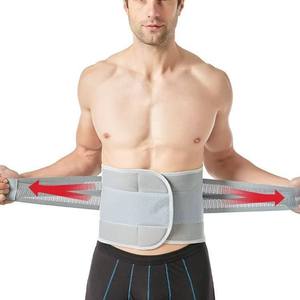 Cintura di supporto per la vita da donna con Clip nera e Zip traspirante per la pancia con fasce antisudore e lattice - Product Image 6