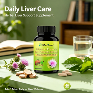 Wins Town silymarin pueraria <b>liver</b> health tablets metabolize harmful substances silymarine extract health Herbal <b>supplements</b> - Product Image 3