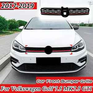 StarNav Pour Golf 7.5 MK7.5 2017 2018 2019 Protection de la calandre centrale du pare-chocs avant de voiture Accessoires - Product Image 1