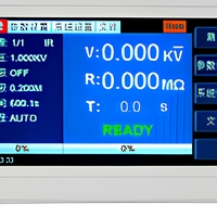 Testeur d'isolation électronique programmable REK RK9920 RK9910, testeur Hipot DC 6KV, testeur AC 0.001mA-20mA, résistance 100G, garantie 1 an