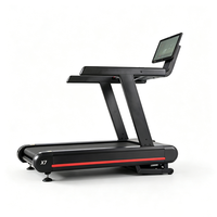 Caminadora para Gimnasio con Pantalla Inalámbrica de 21.5 Pulgadas, Cargador de Teléfono Integrado, Inclinación Motorizada Ajustable