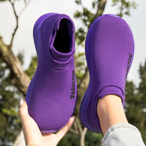 Zapatillas Deportivas para <span class=keywords><strong>Mujer</strong></span>, Transpirables, con Parte Superior de Malla, Ligeras, Suaves, Resistentes a Impactos, Punta Cerrada, para Caminar, para Todas las Temporadas - Product Image 1