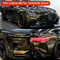 Película Protectora de Pintura (PPF) para Carrocería de Automóvil, Color Dorado Metálico, TPU, con Cambio de Color Térmico, Autoregenerable y Reparación de Arañazos