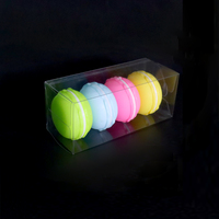 Boîte d'emballage étanche en PVC transparente, coffret en plastique PET pour cadeaux/bijoux/bonbons, boîte carrée et pliable