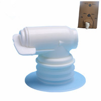 Robinet en plastique efficace avec glande pour lubrifier le sac d'huile dans un emballage en boîte 10l 20l 25l
