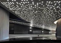 Revêtement architectural en aluminium perforé, panneau métallique perforé avec revêtement PVDF pour façade de centre commercial et bardage pare-soleil