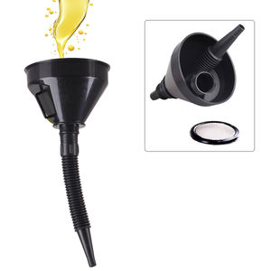 Grande Plástico Funil De Borracha para Carro & Motocicleta Gasolina Óleo Motor Combustível & Reabastecimento Ferramenta Filtro Funil Malha Ferramenta de Reabastecimento - Product Image 1
