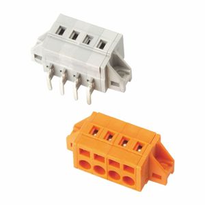 Wanjieターミナルブロック/MCSターミナルブロック/プラガブルスプリングターミナルブロック (WJ0404/0504-04XX) - Product Image 1