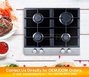 Kitchen Cooking Gas <b>Stove</b> Built in Auto Ignition Four Burner Gas Cooktop with CE - Product Image 2