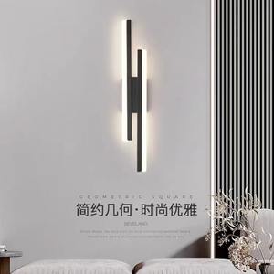 Lampes murales intérieures minimalistes nordiques, chambre à coucher, chevet, salon, fond, et ligne de luxe légère - Product Image 3